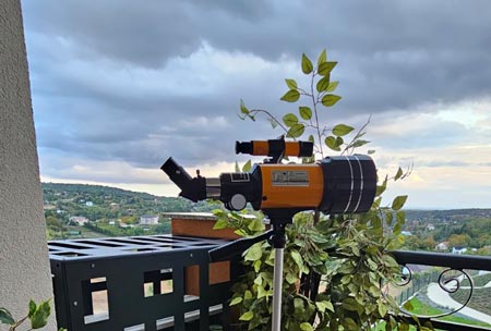 teleskop u apartmanu the one u Vrdniku